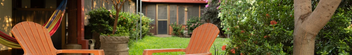 Patio banner